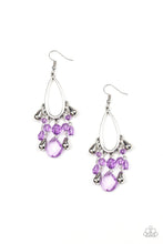 Paparazzi Accessories-Summer Catch - Purple Earrings
