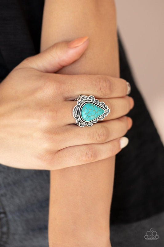 Desert Escape Blue Ring - Jewelry by Bretta