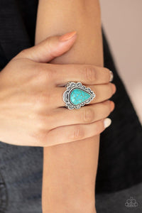 Desert Escape Blue Ring - Jewelry by Bretta
