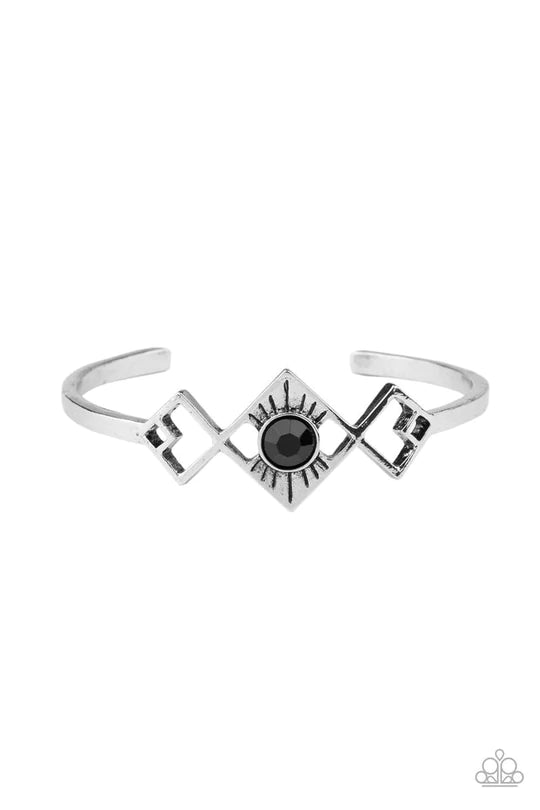 Dainty Deco Black Bracelet - Jewelry by Bretta