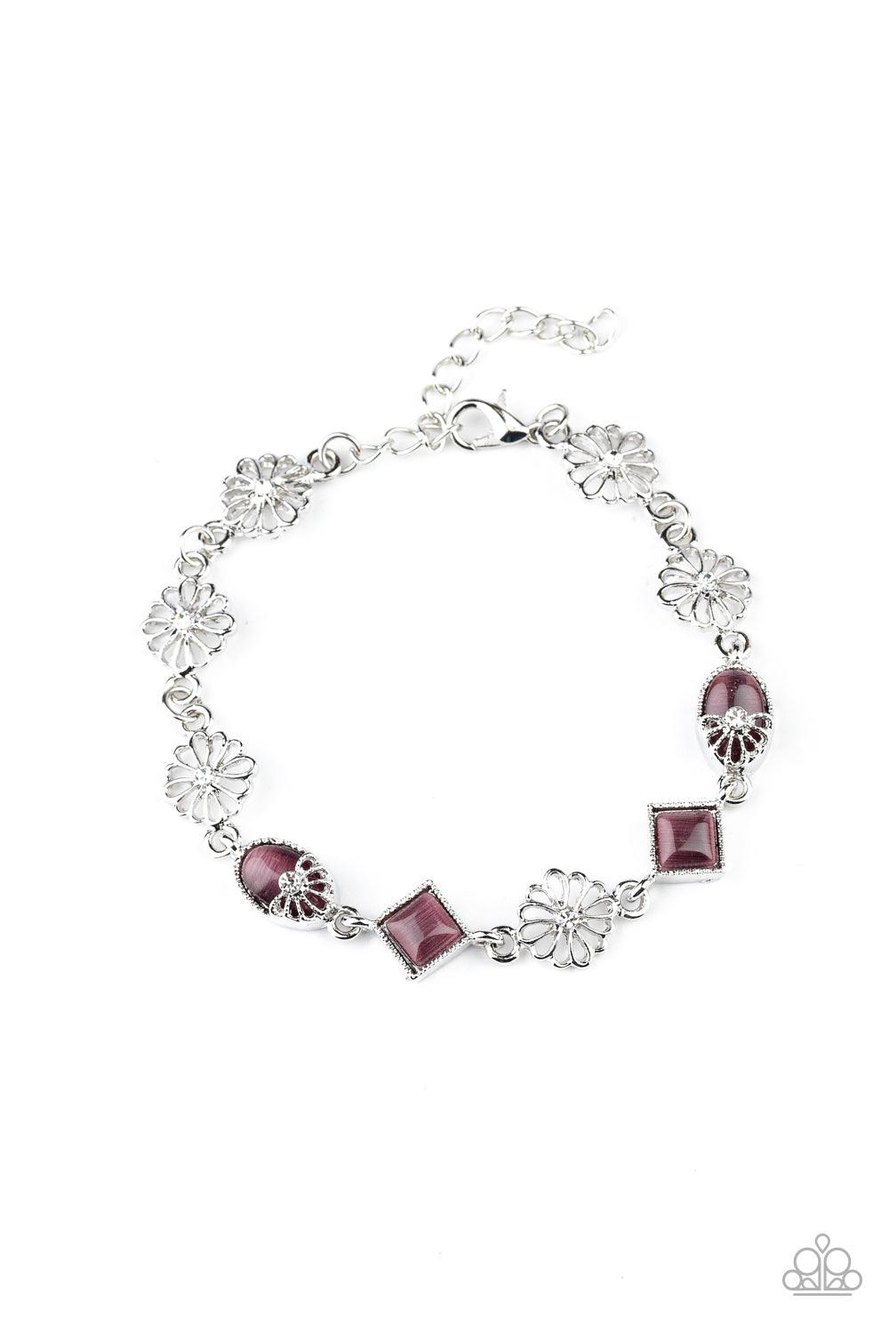 Paparazzi Accessories-Eden Etiquette - Purple Bracelet