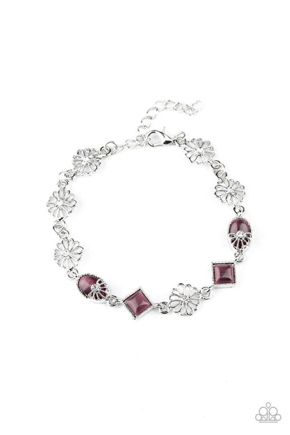 Paparazzi Accessories-Eden Etiquette - Purple Bracelet