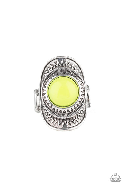 Paparazzi Accessories-Sunny Sensations - Yellow Ring