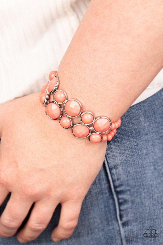 Confection Connection Orange Bracelet - Jewelry By Bretta