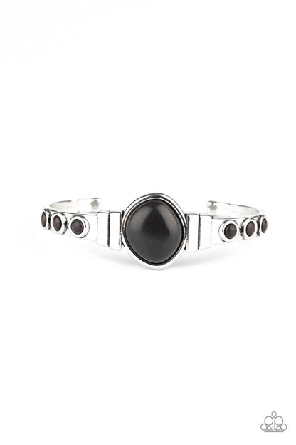 Paparazzi Accessories-Spirit Guide - Black Bracelet