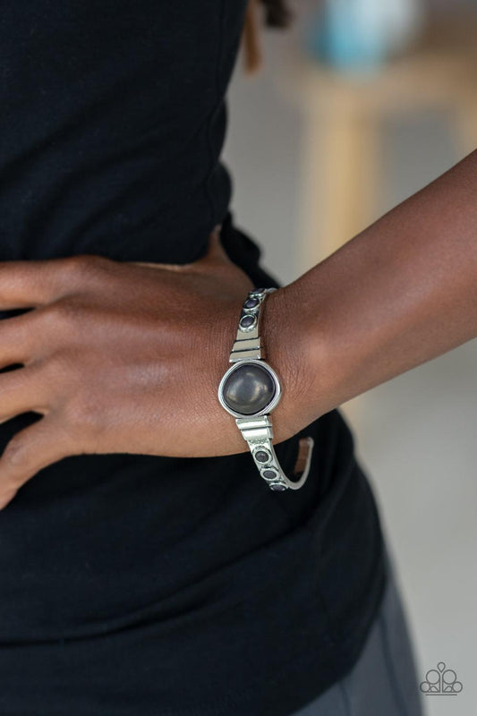 Paparazzi Accessories-Spirit Guide - Black Bracelet