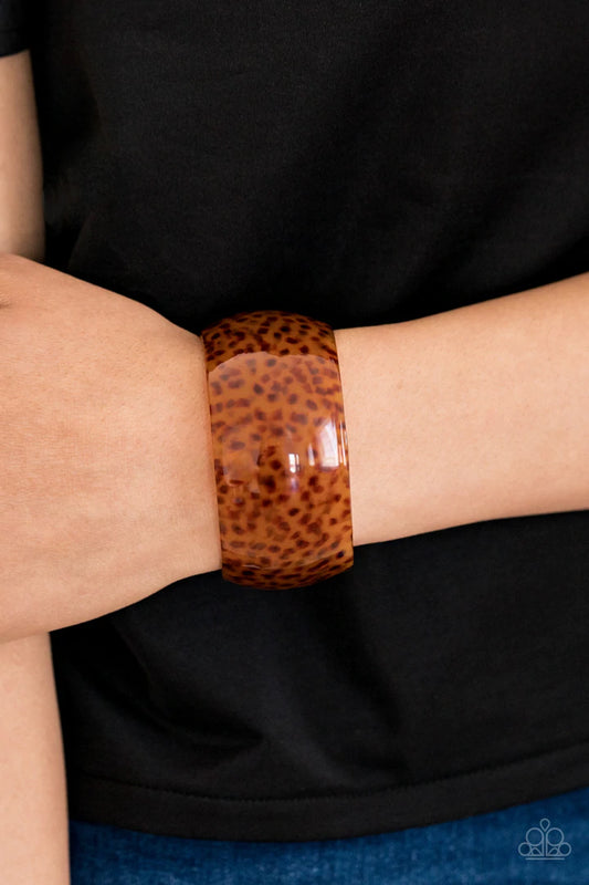 Jungle Cruise Brown Bracelet - Jewelry By Bretta