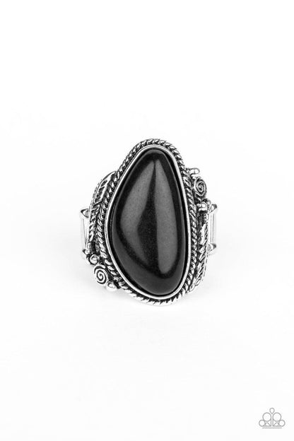 Paparazzi Accessories-Mojave Magic - Black Ring