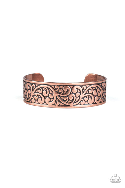Read The VINE Print Copper Bracelet - Jewelry by Bretta