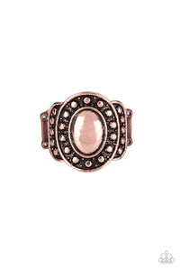 Paparazzi Accessories-Stacked Stunner - Copper Ring