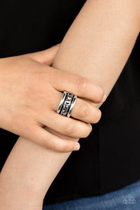 Paparazzi Accessories-Dauntless Shine - Silver Ring