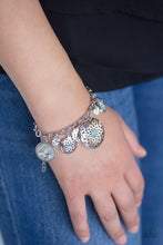 Paparazzi Accessories-Trinket Tranquility - Blue Bracelet
