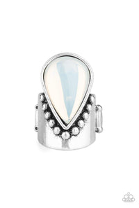 Opal Mist White Ring - Jewelry by Bretta
