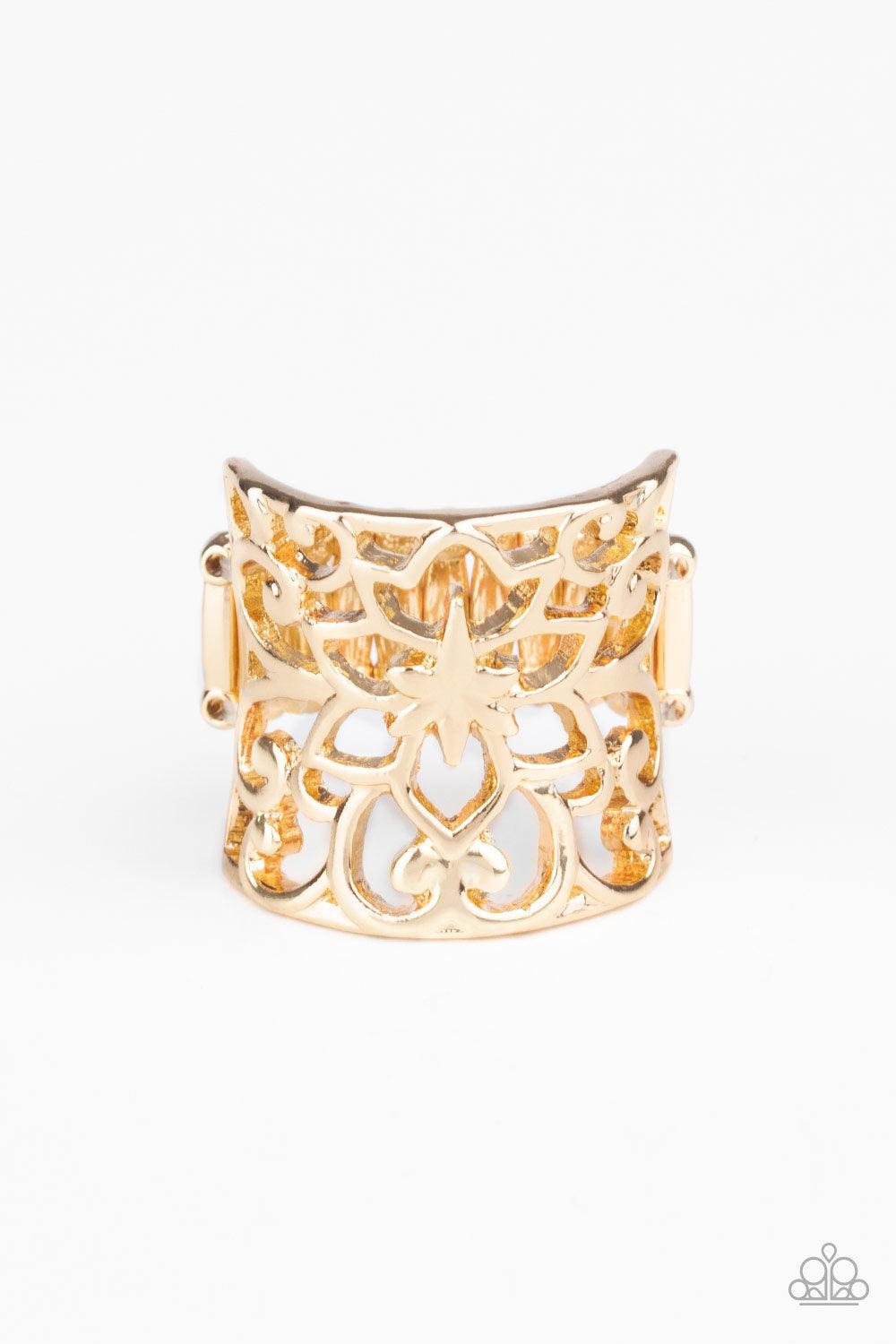 Paparazzi Accessories-Guru Garden - Gold Ring
