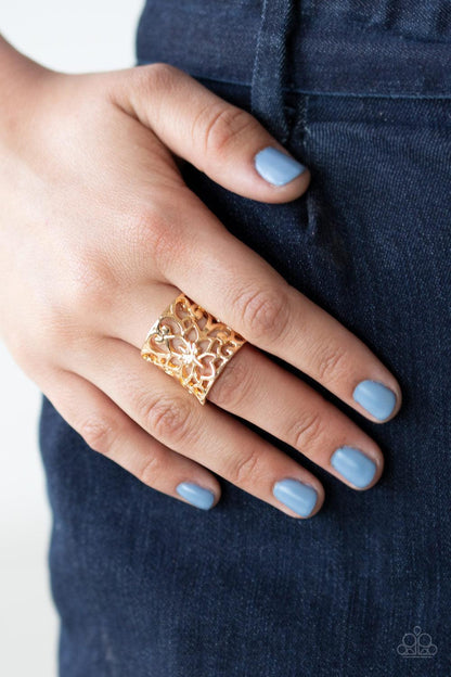 Paparazzi Accessories-Guru Garden - Gold Ring