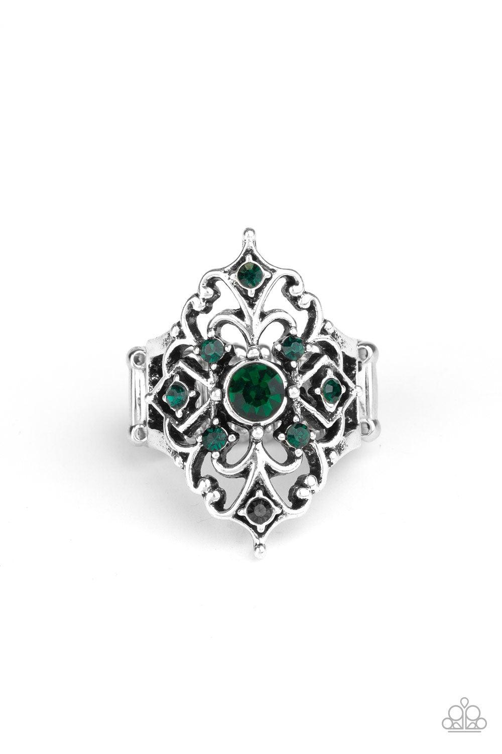 Paparazzi Accessories-Imperial Iridescence - Green Ring