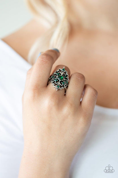 Paparazzi Accessories-Imperial Iridescence - Green Ring