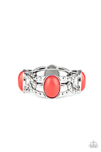 Paparazzi Accessories-Dreamy Gleam - Red Bracelet