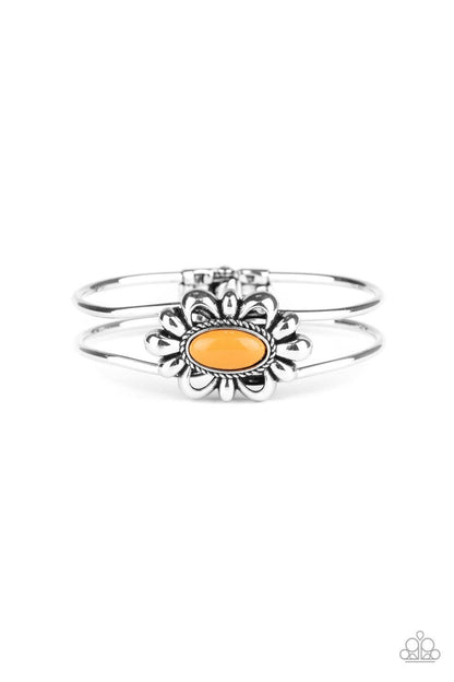 Paparazzi Accessories-Serene Succulent - Orange Bracelet