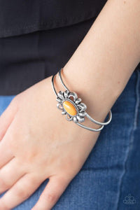 Paparazzi Accessories-Serene Succulent - Orange Bracelet