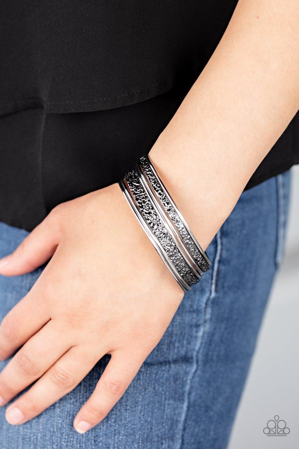 Molten Mogul Green Bracelet - Jewelry by Bretta