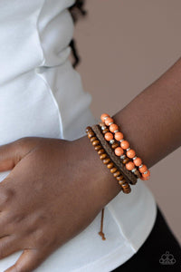 Renewable Energy Orange Bracelet - Jewelry by Bretta