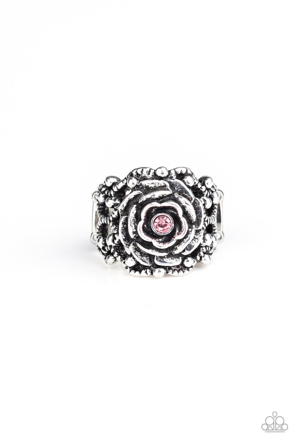 Paparazzi Accessories-Rose Garden Royal - Pink Ring