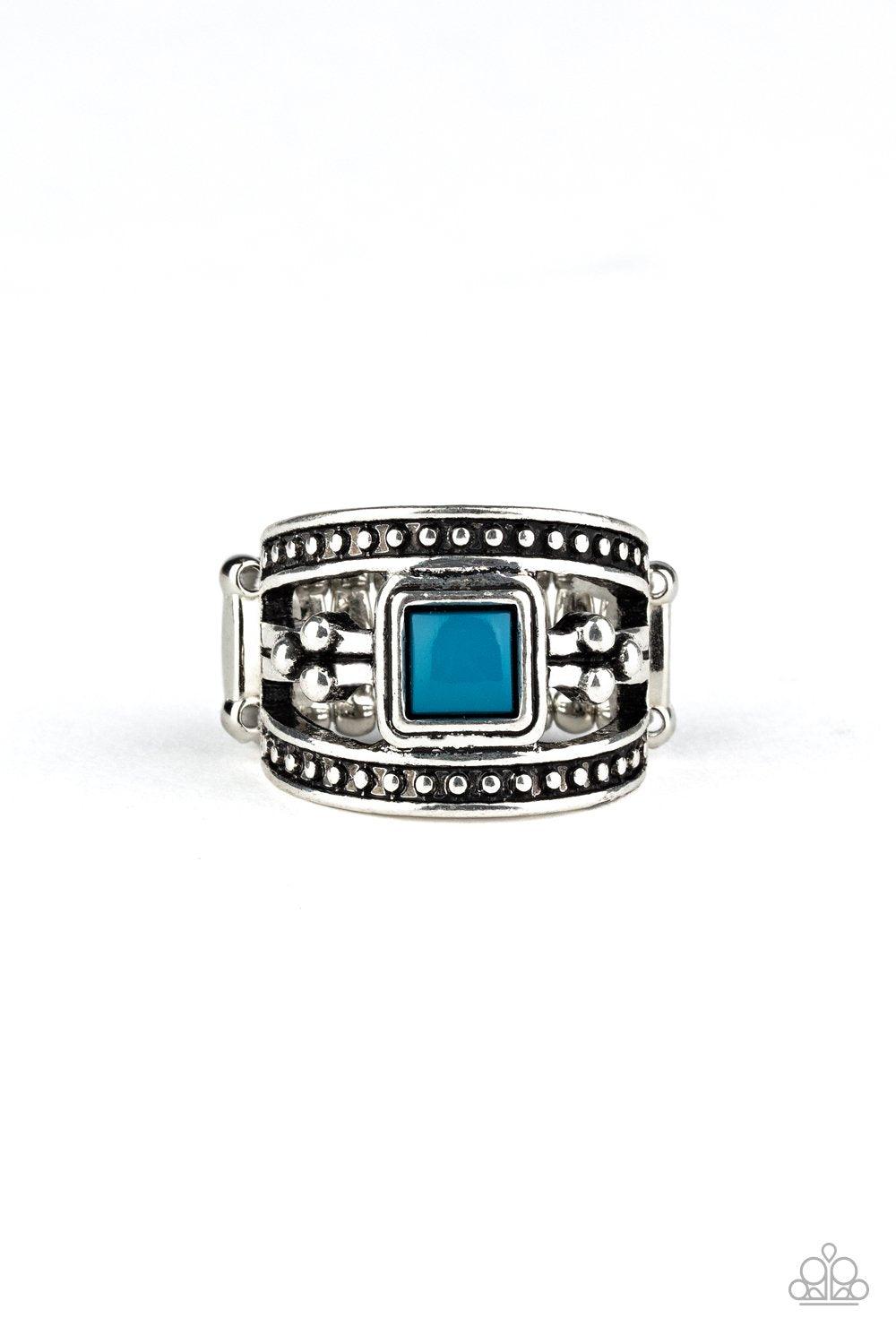 Paparazzi Accessories-Vivid View - Blue Ring