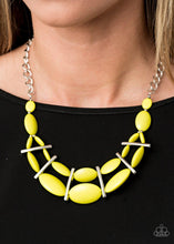 Law of the Jungle Yellow Necklace - Jewelry by Bretta