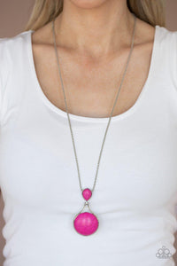 Desert Pools Pink Necklace - Jewelry by Bretta