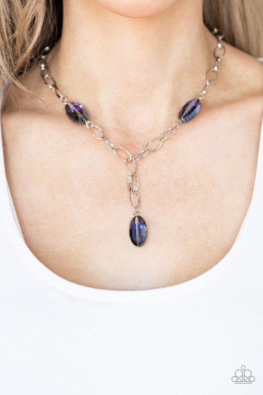 Power Up Purple Necklace - Jewelry by Bretta