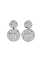 Paparazzi Accessories-Relic Ripple - Silver Clip On Earrings