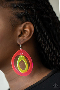  Paparazzi Accessories-Show Your True NEONS - Multi Earrings