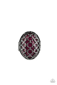 Stellar Scope Purple Ring - Jewelry by Bretta - Jewelry by Bretta