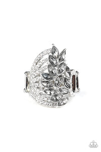 Clear-Cut Cascade Silver Ring - Jewelry by Bretta