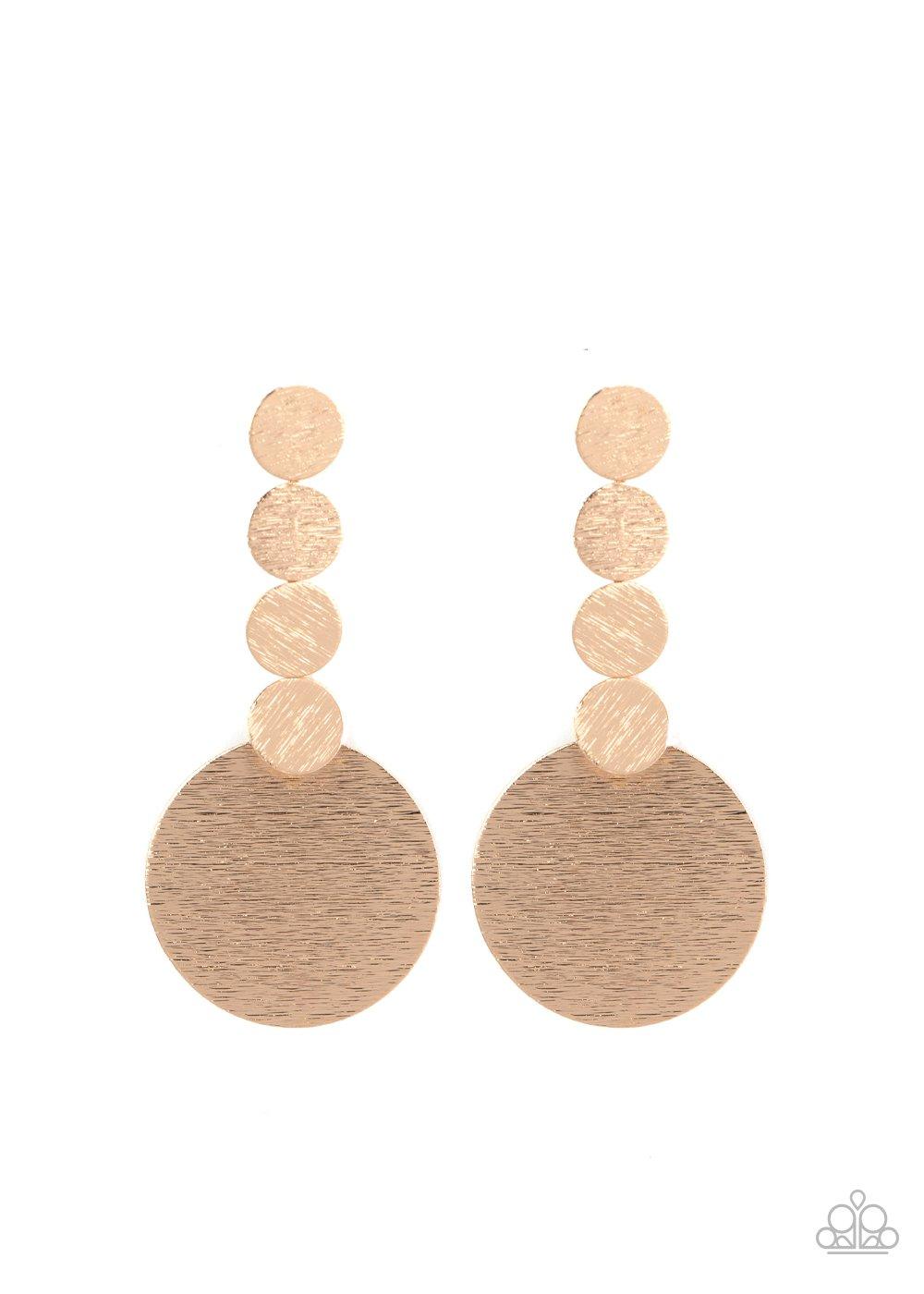 Idolized Illumination Gold Earrings - Jewelry by Bretta