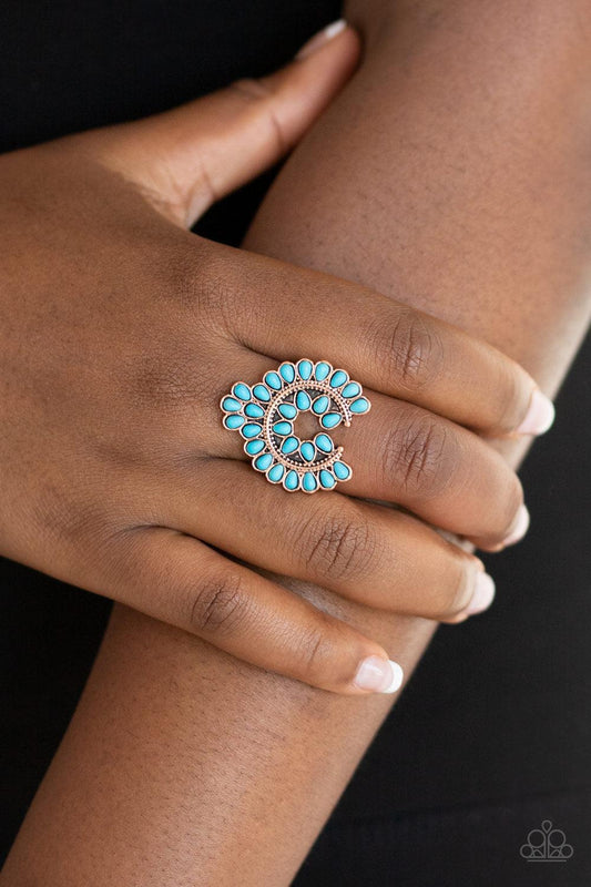 Paparazzi Accessories-Trendy Talisman - Copper Ring