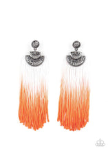 DIP It Up Orange Earrings - Jewelry by Bretta
