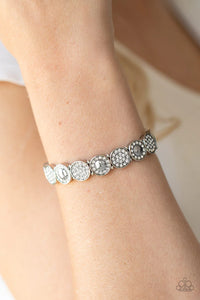 Glamour Garden White Bracelet - Jewelry by Bretta