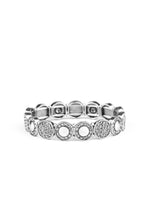 Paparazzi Accessories-Glamour Garden - Silver Bracelet
