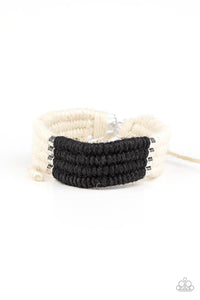 Hot Cross BUNGEE Black Bracelet - Jewelry by Bretta