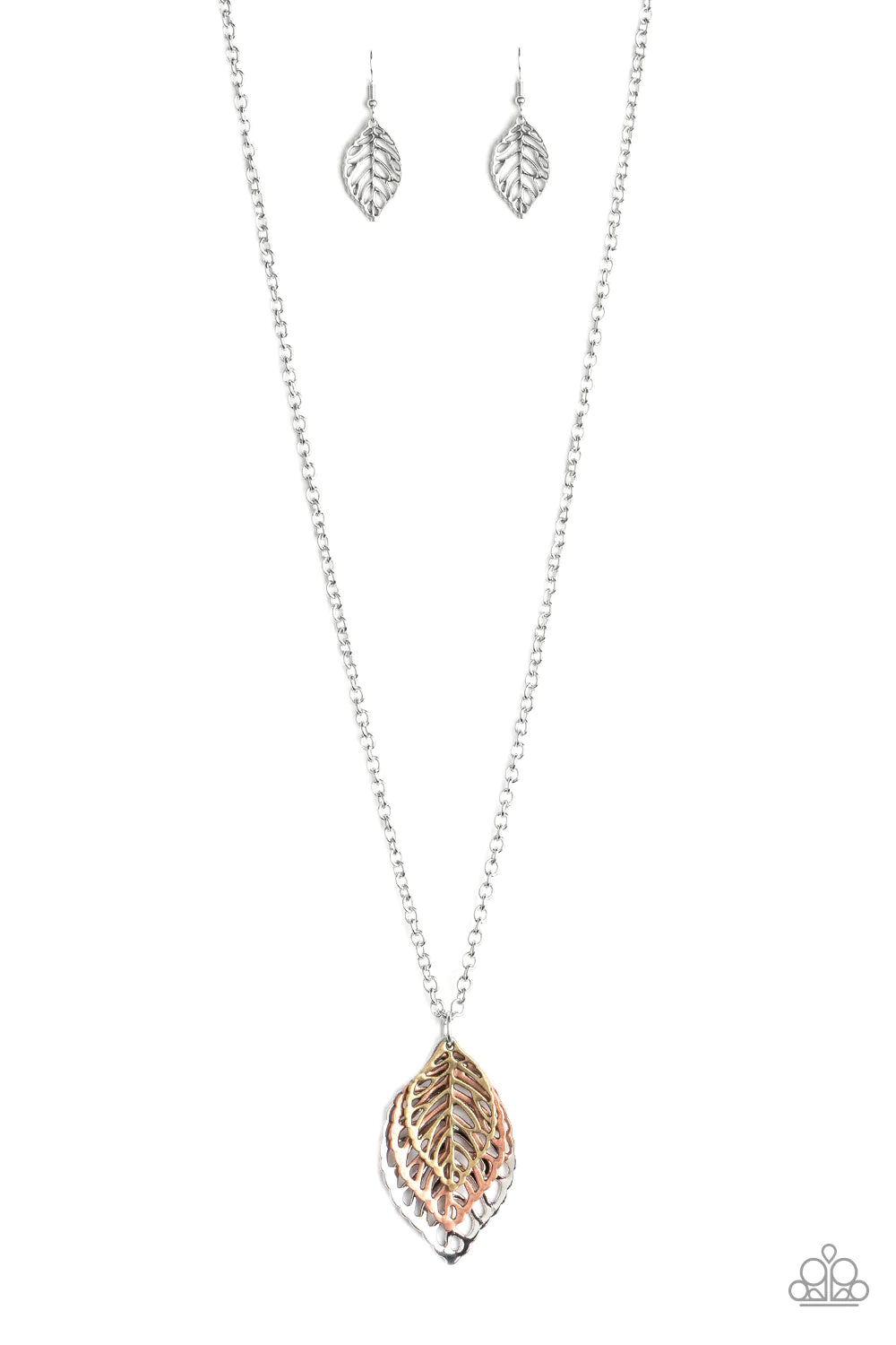 Just Be-LEAF Multi Necklace - Jewelry by Bretta