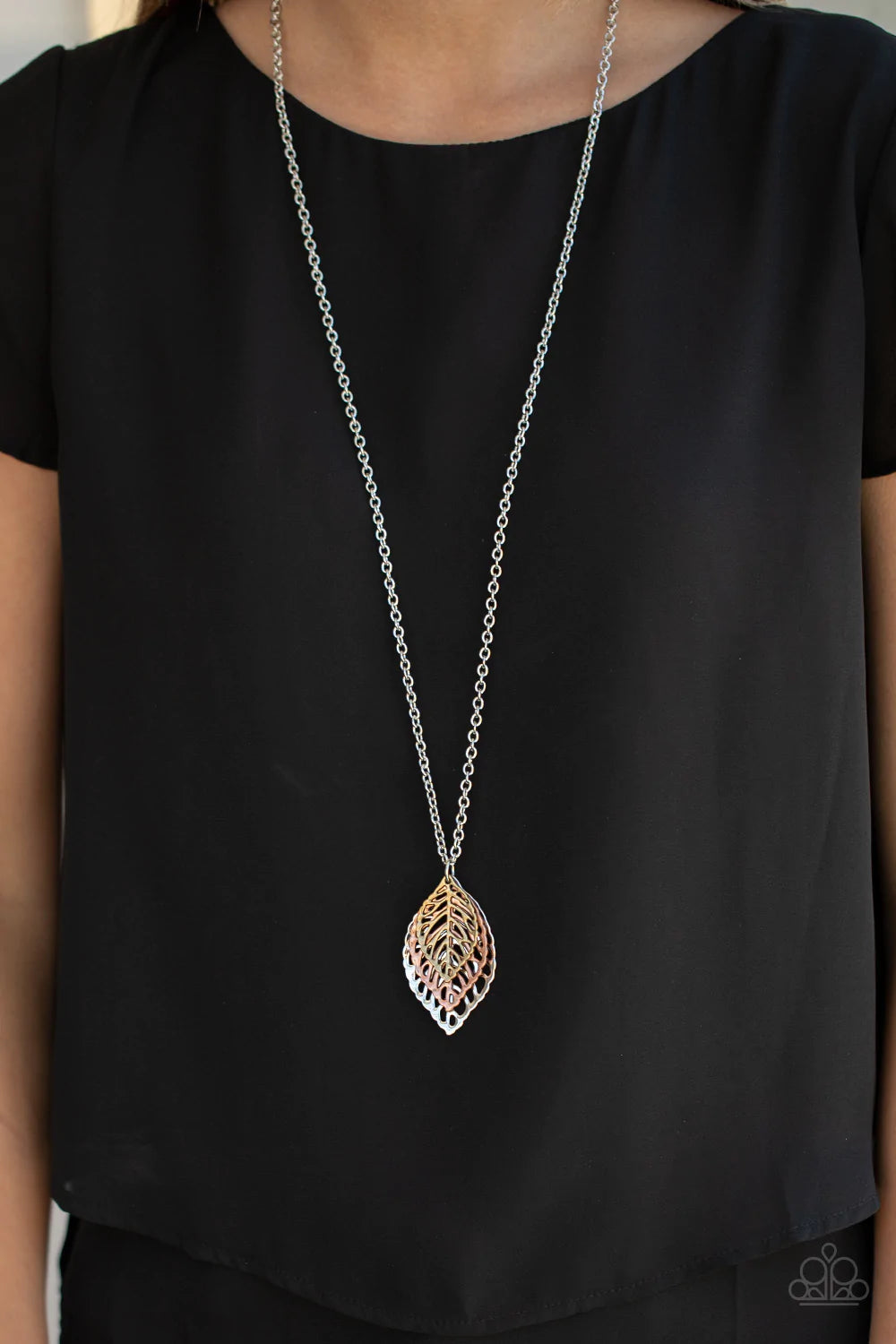 Just Be-LEAF Multi Necklace - Jewelry by Bretta