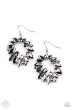 Paparazzi Accessories-Try as I DYNAMITE - Silver Earrings