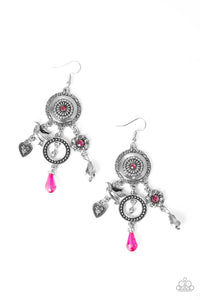 Springtime Essence Pink Earrings - Jewelry by Bretta