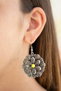 Grove Groove Yellow Earrings - Jewelry by Bretta