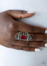 Paparazzi Accessories-Undefinable Dazzle - Red Ring