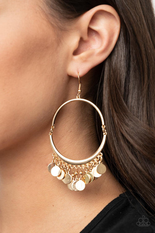Speed of SPOTLIGHT Gold Earrings - Jewelry by Bretta