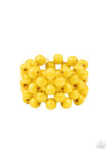 Tiki Tropicana - Yellow Bracelet - Jewelry by Bretta