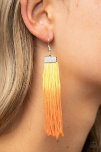 Dual Immersion Yellow Earrings - Jewelry by Bretta